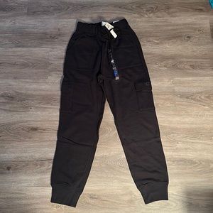 PINK black cargo pant